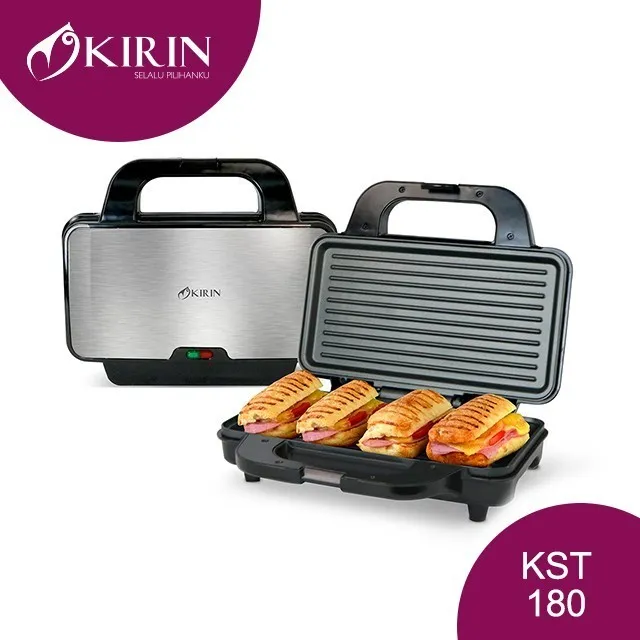 Kirin Sandwich Toaster KST-180 Pemanggang Roti KST 180