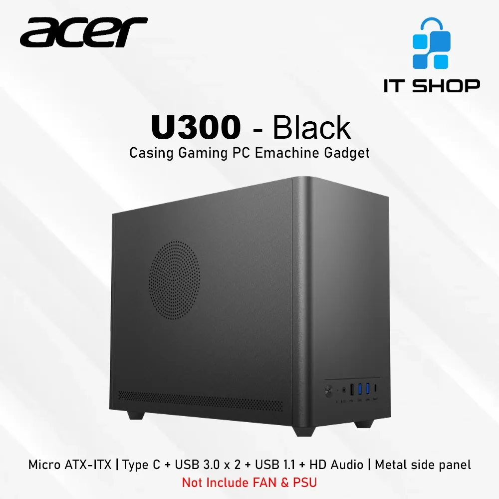 Acer Casing PC Gaming U300 - Black