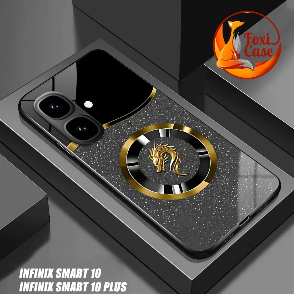 Softcase Infinix Smart 10 Casing Glossy Infinix Smart 10 Plus - Kesing Kaca Kilau - Casing Costum - Case Glass - Aksesoris Hp - Hardcase - Softcase Premium - Fashion case - Case Terbaru