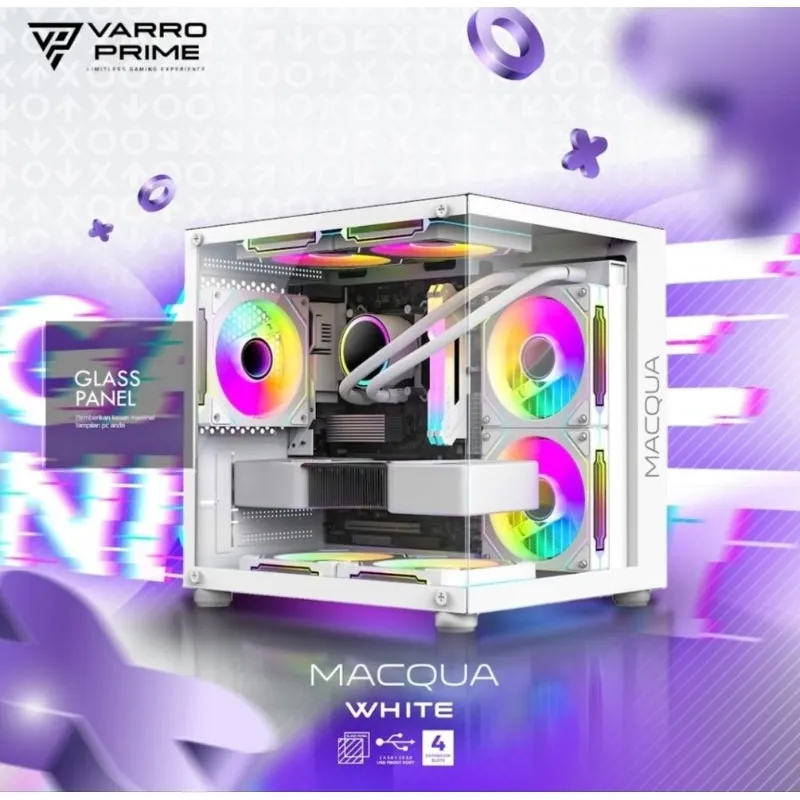CASING VARRO PRIME MACQUA S2 White FREE 3 FAN