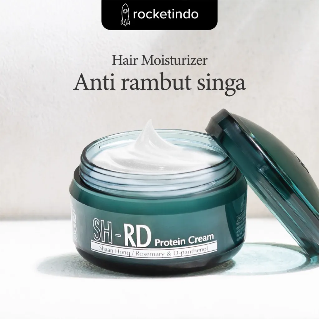 SHRD | Protein Cream | Moisturizer & Vitamin Rambut | Hair Care Rambut Ngembang, Kering & Kusut