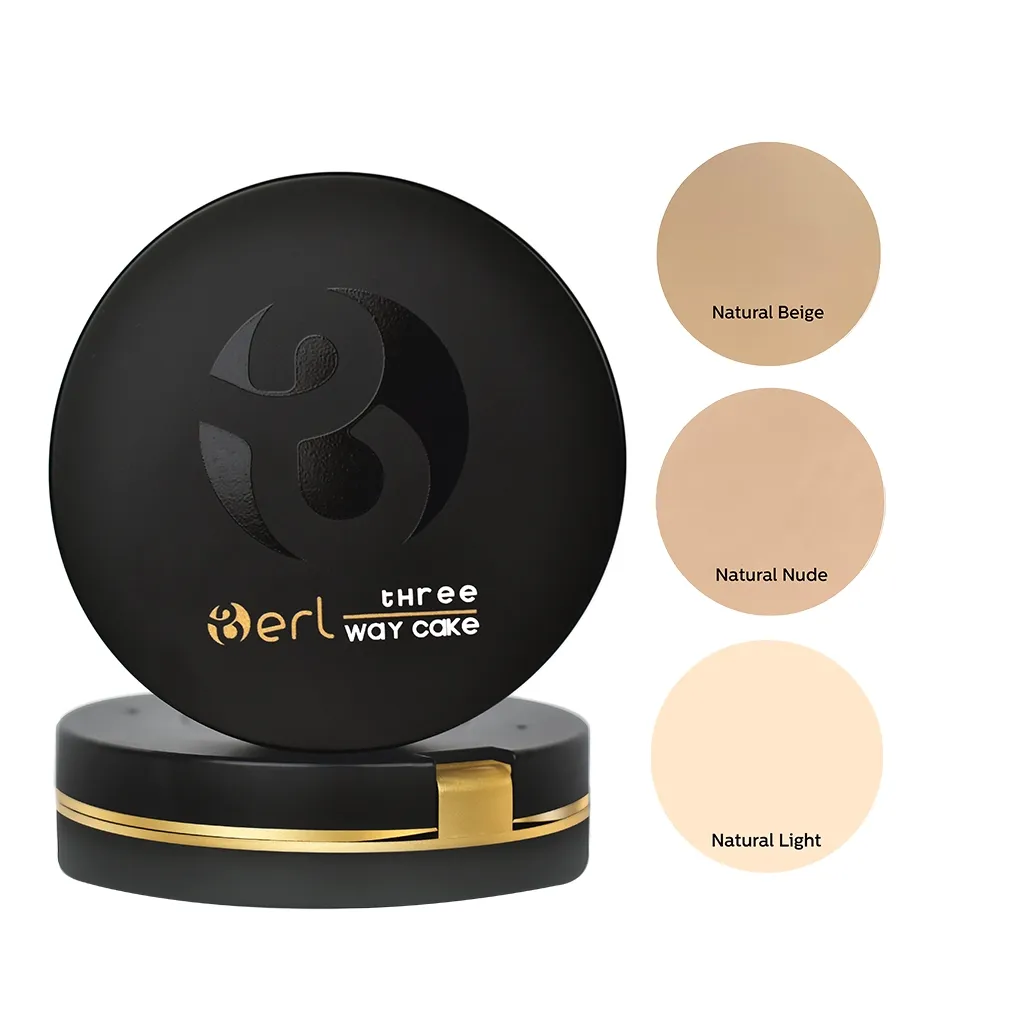 B ERL Three Way Cake Compact Powder Berlcosmetics
