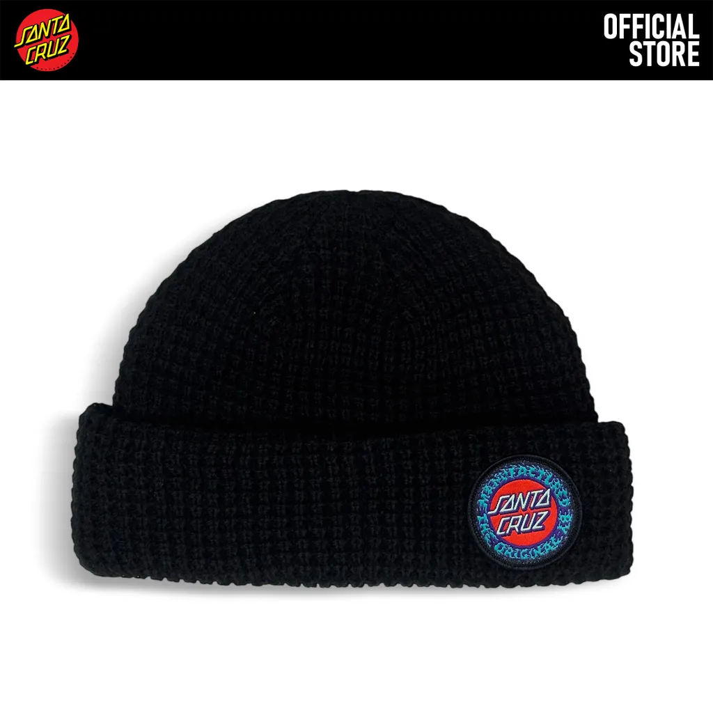 Santa Cruz SM126-HW12 Splatter MFG Dot Beanie Waffle Beanie Aksesoris Fashion Topi