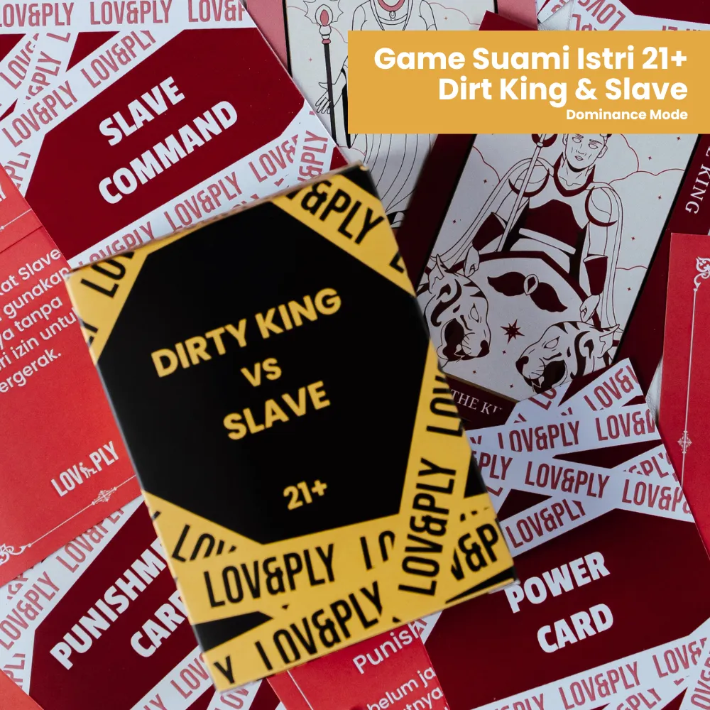LOV&PLY Truth or Dare21+ / King & Slave / Game Suami Istri / Mainan Dewasa 21+ / Couple games /