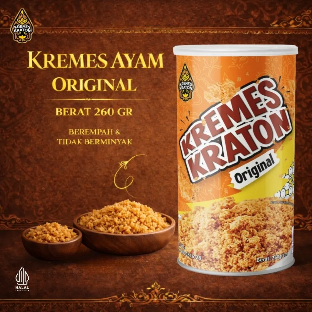 Kremes Kraton - Kremes Ayam Original 260g