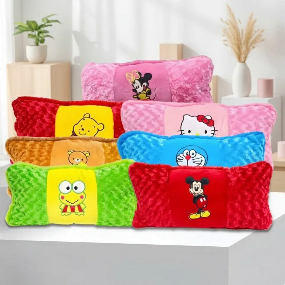 Bantal Tidur Panjang 65CM / Bantal Cinta Karakter SNI Murah Isian Dakron, Karakter Lucu, Nyaman Dipakai Tidur