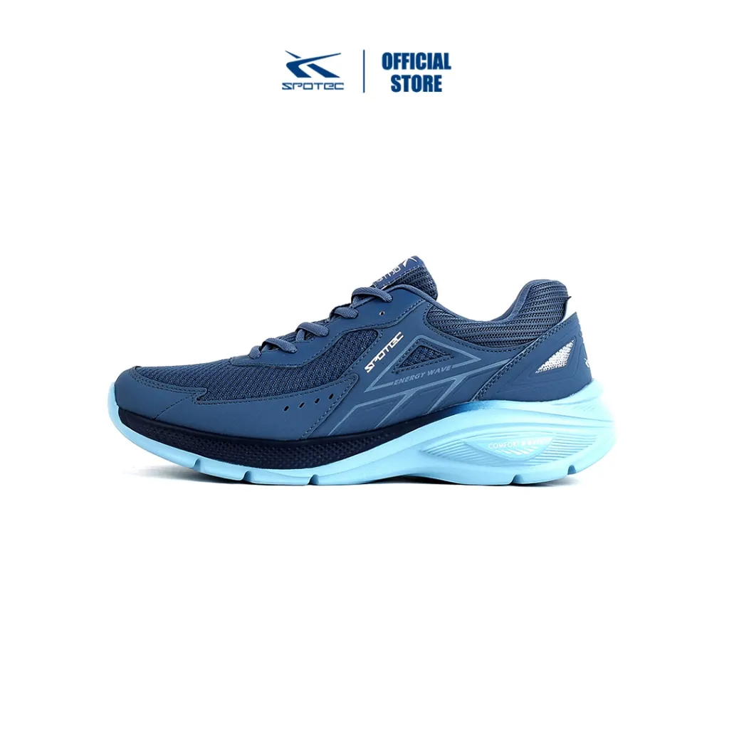 Spotec Running Easton Sepatu Lari Pria Wanita - Biru Muda Biru Muda