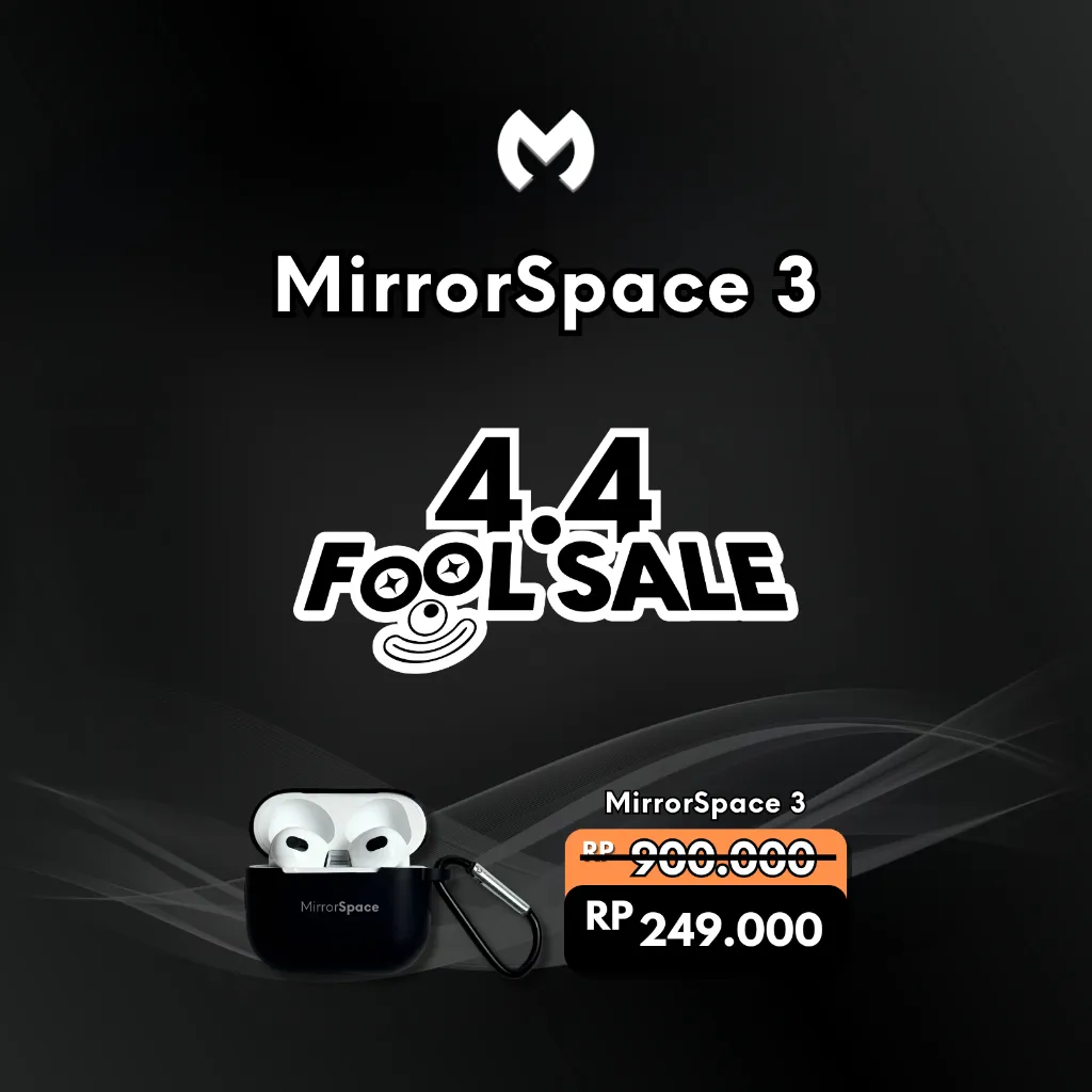 Ms Tws - MirrorSpace 3 Wireless Charging Case TWS Bluetooth