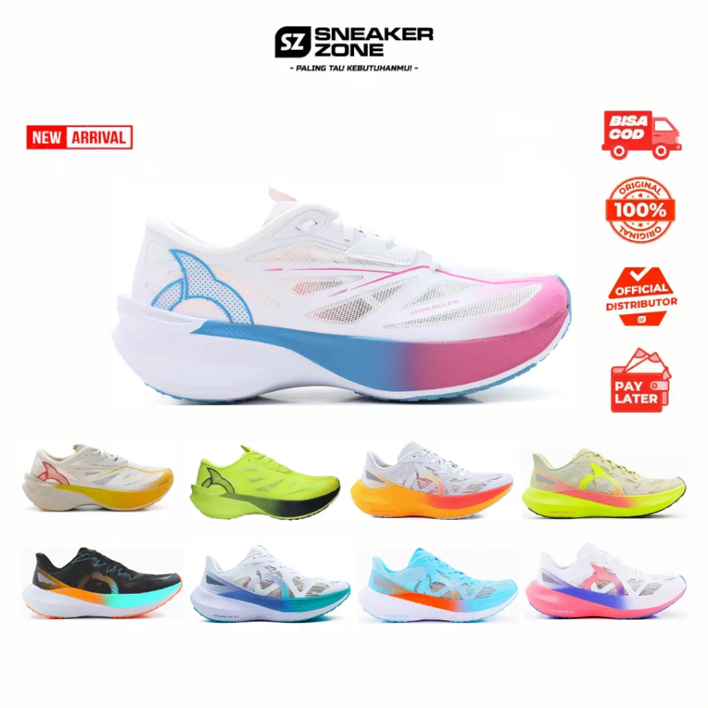 ORTUSEIGHT HYPERGLIDE 4.0 - HYPERGLIDE 3.1 - SEPATU RUNNING - SEPATU OLAHRAGA - ORIGINAL - TERBARU 2026