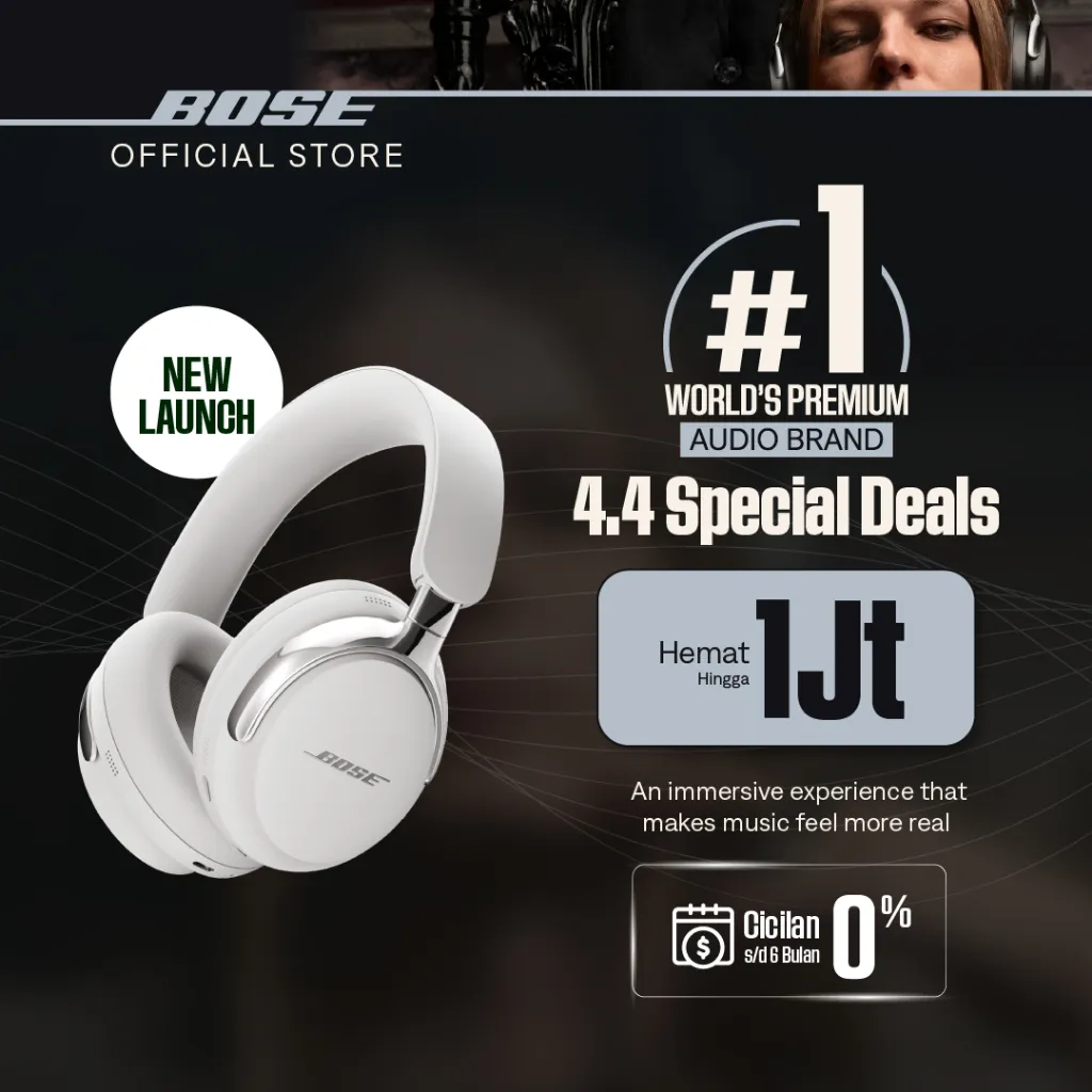 Bose QuietComfort Ultra Spatial Audio Headphones 2nd Gen ANC Bluetooth Headset