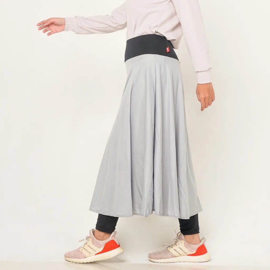 FBS Celana Legging Rok Panjang Dri-Fit Muslimah High Weist Olahraga Premium