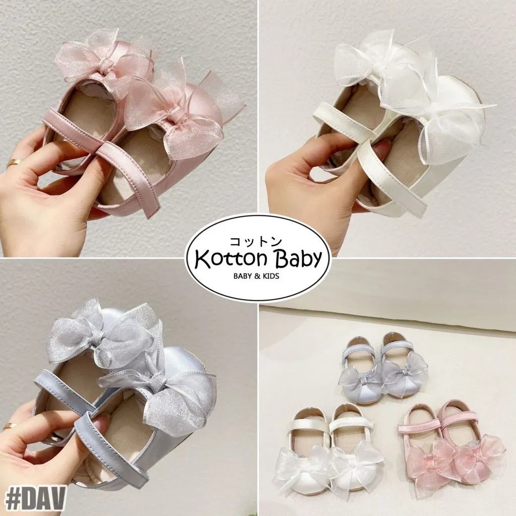 0-2 thn | SEPATU BAYI ANAK SHOES PEREMPUAN CASUAL GAUL kotton baby CATALOG DDWJ DAV