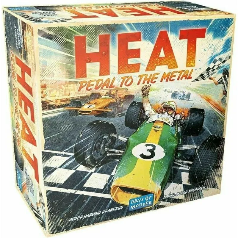 HEAT PEDAL TO THE METAL - Board Game