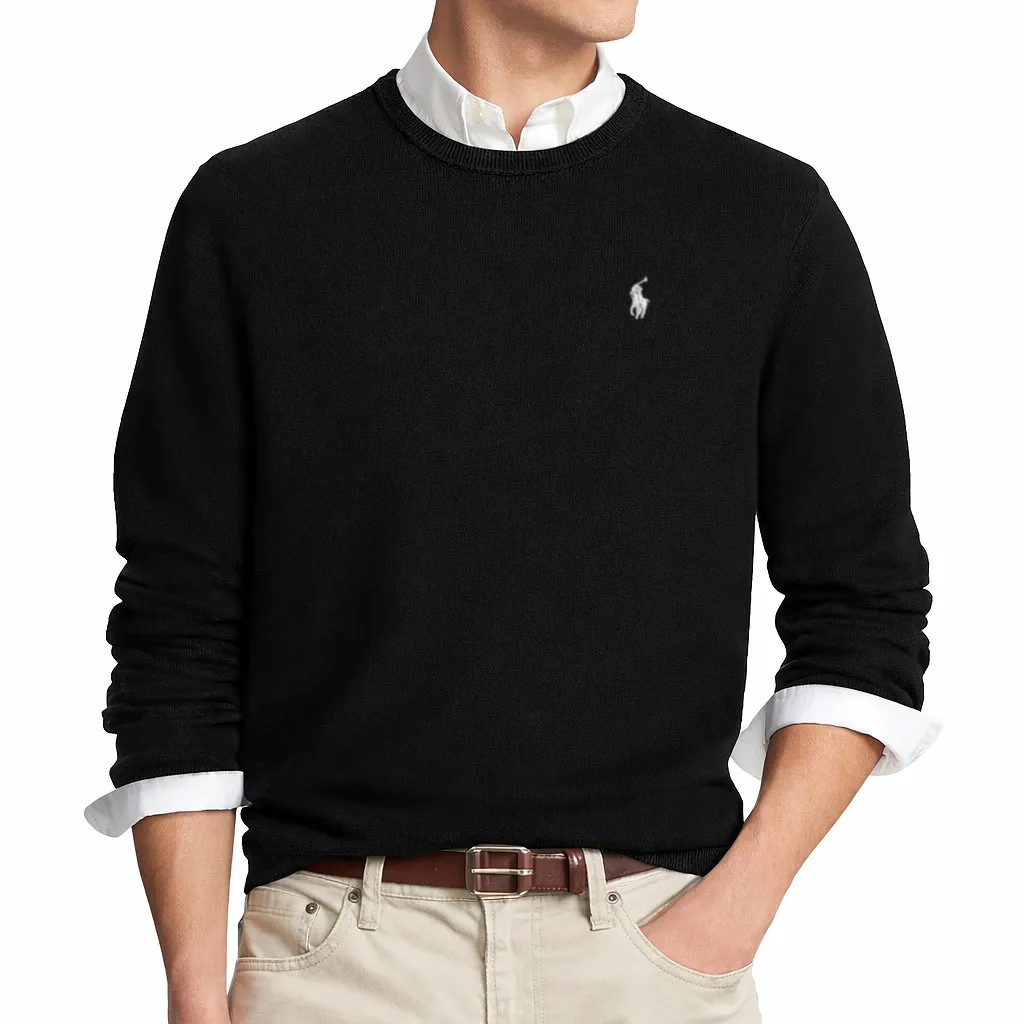 POLO SPORT - 70.0015.12 Mens Sweatshirt - Black