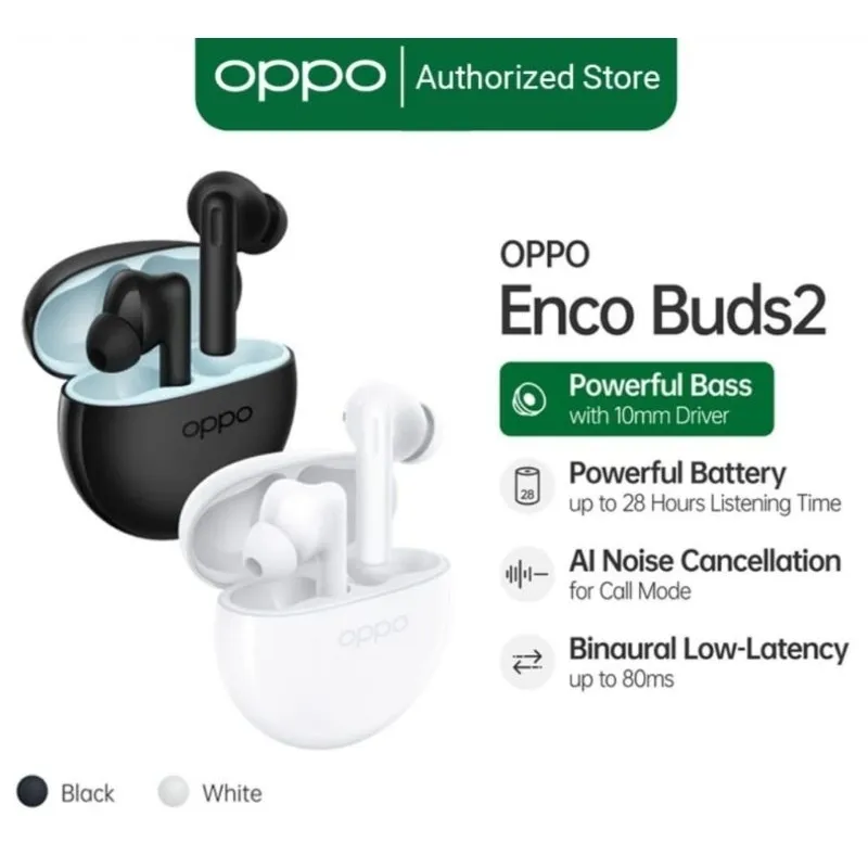 OPPO Enco Buds 2 - Garansi Resmi