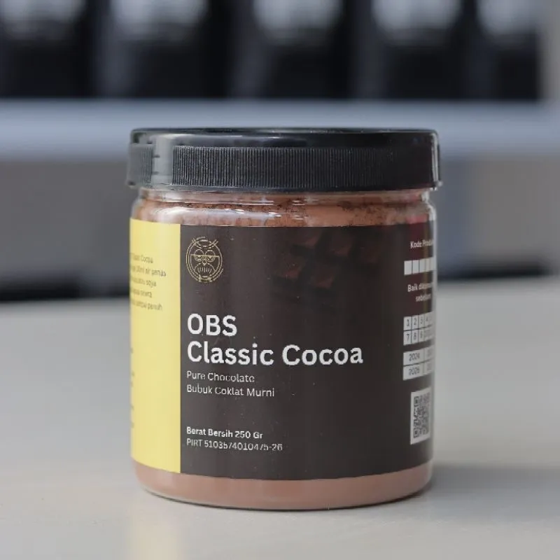 Bubuk Coklat Classic Cocoa untuk 40 Cup | Bubuk Minuman Coklat Asli