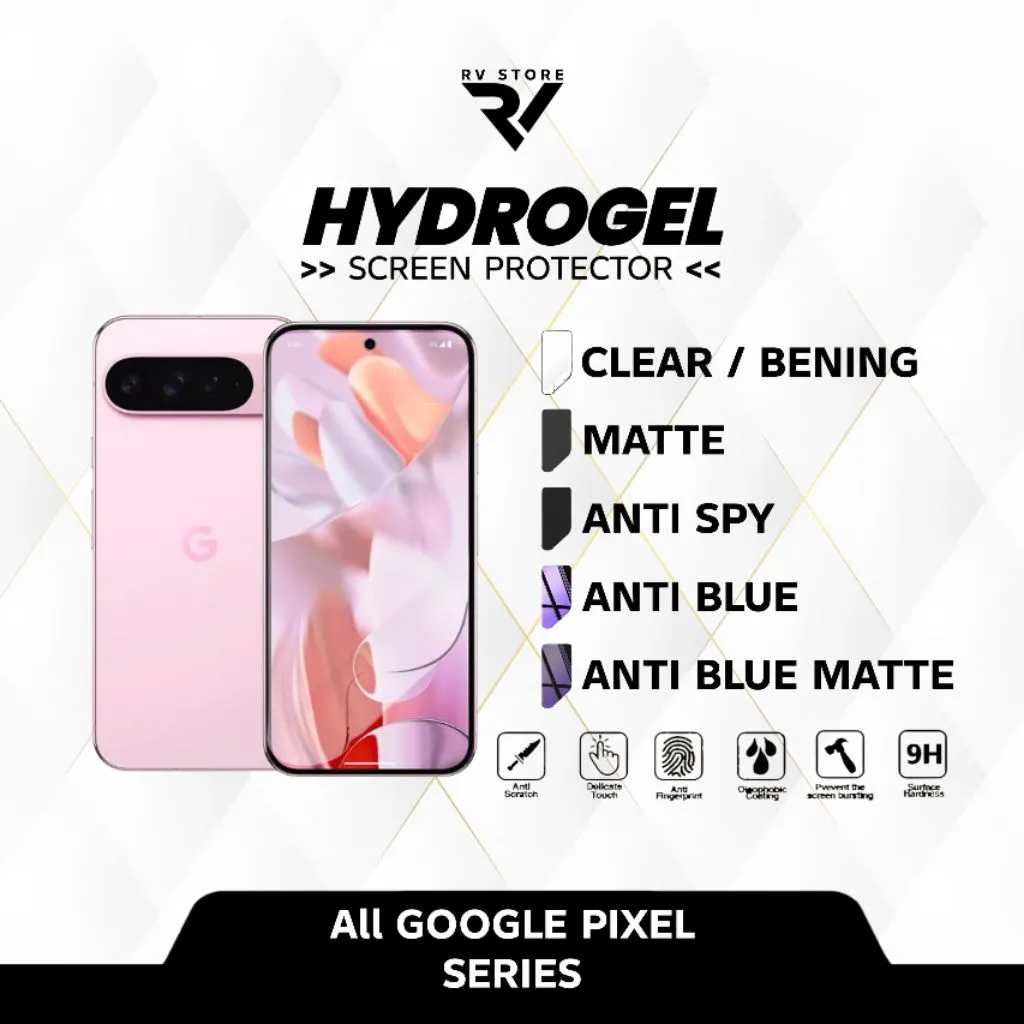 Anti Gores Hydrogel Google Pixel Semua Tipe - Clear Matte Privacy Blue Garskin Carbon