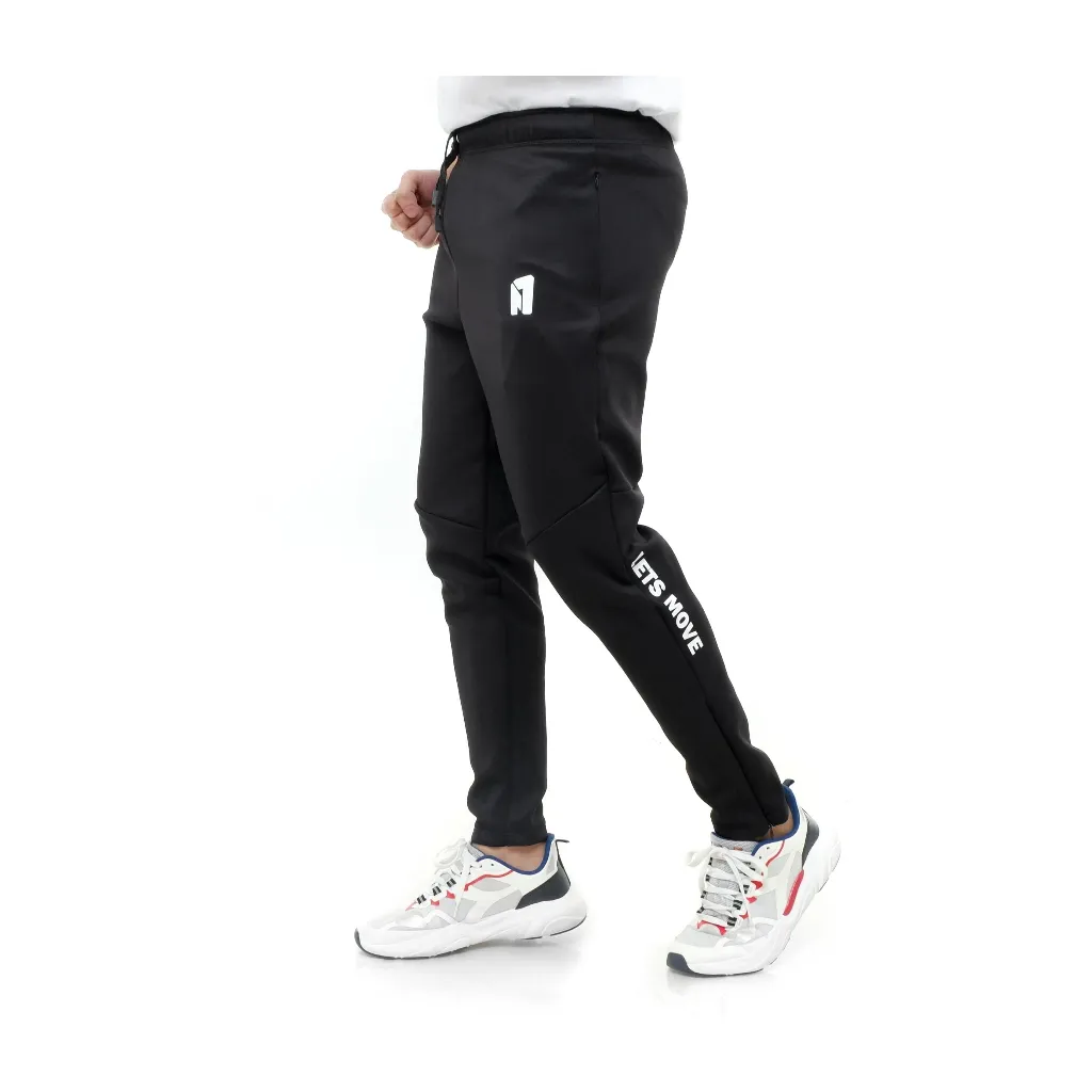 Celana Training Trackpant Pria Panjang Tebal Trackpants Gowes Gym Pria Trening Wanita Slimfit