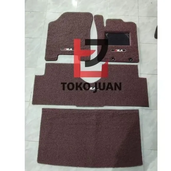 Karpet Mie Mobil untuk Agya dan Ayla 1 baris 2 baris Fullset full Bagasi