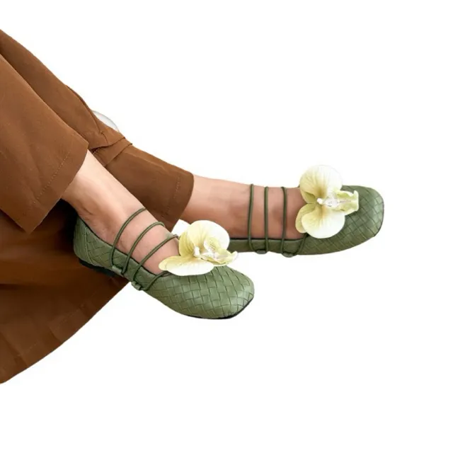 Fichy - Orchid Green Flatshoes [Size 36-42]