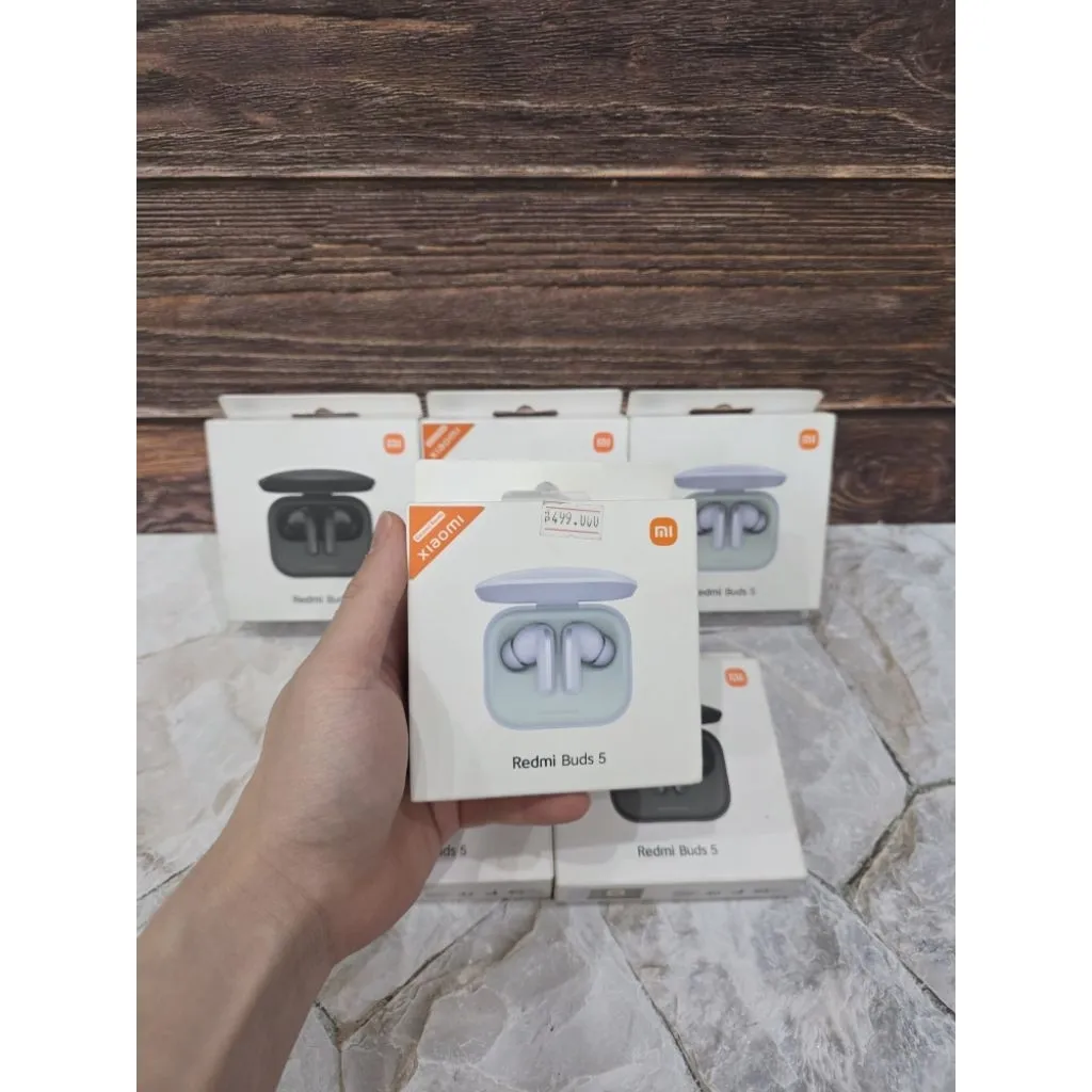XIAOMI REDMI BUDS 5 ANC (ACTIVE NOISE CANCELLING) - GARANSI RESMI INDONESIA [PROMO CLEARANCE SALE]