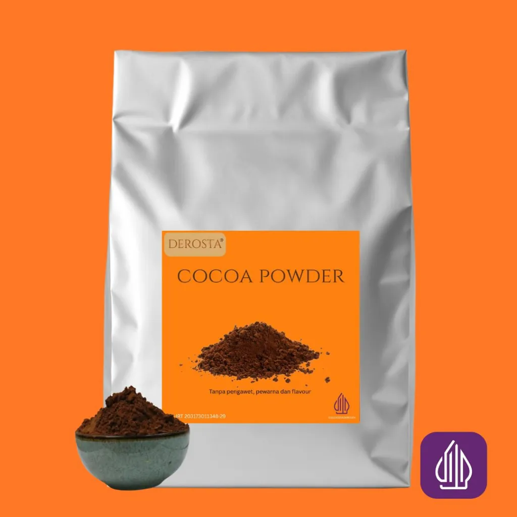 DEROSTA COCOA POWDER (1000GRAM) TANPA GULA