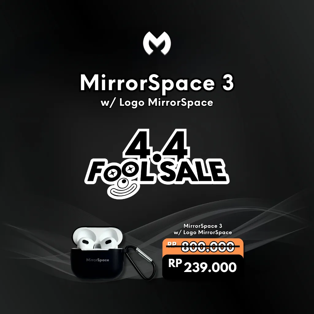 Ms Tws - MirrorSpace Generation 3 w/ logo MirrorSpace