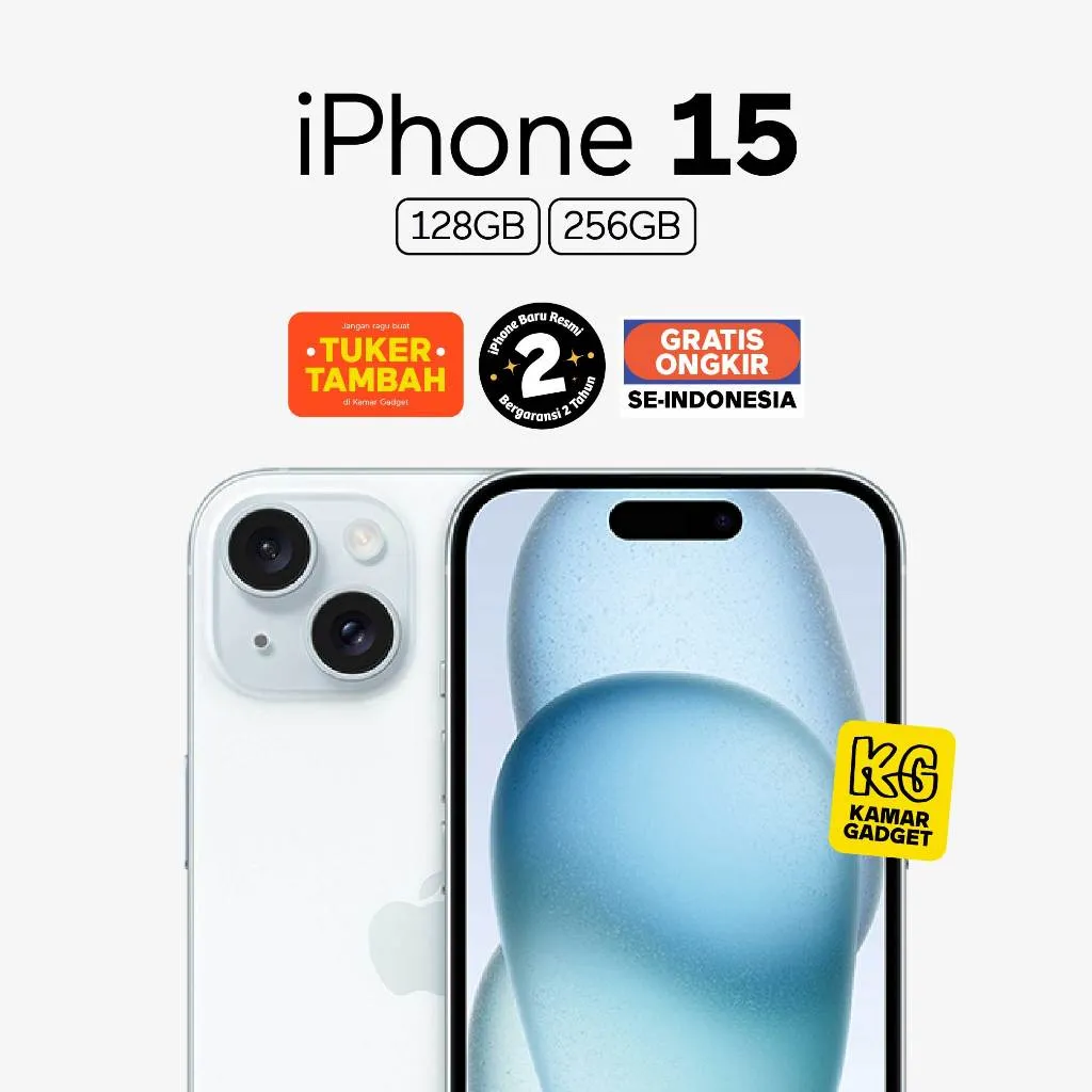 Apple iPhone 15 NEW 128GB 256GB Original Garansi Resmi