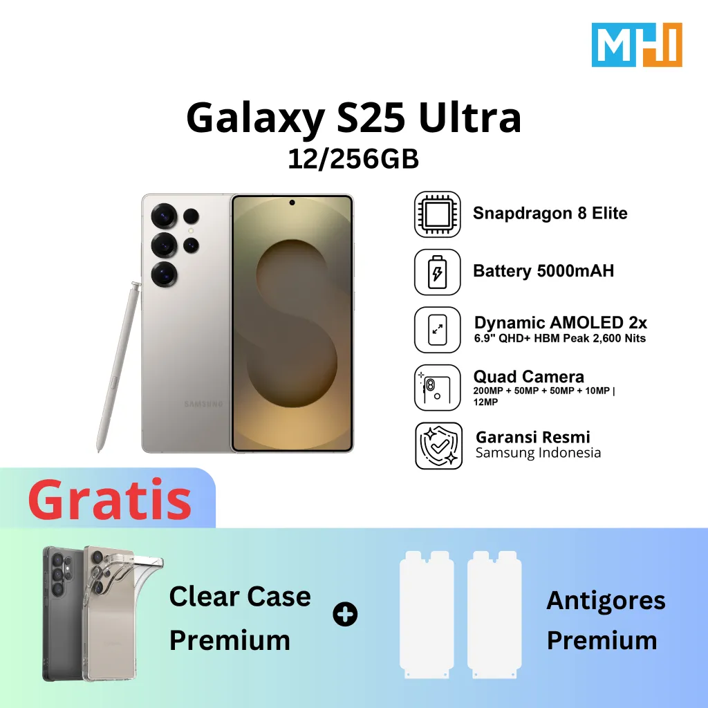 Samsung Galaxy S25 Ultra 12/256GB 12/512GB Handphone AI
