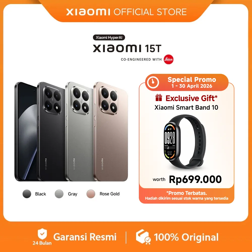Xiaomi 15T (12/512GB) / Xiaomi 15T Pro (12/512GB) | Leica Summilux optical lens Dimensity 8400-Ultra | 6.83" 120Hz eye-care display | Massive 5500mAh (typ) battery | 67W HyperCharge [Official Store]