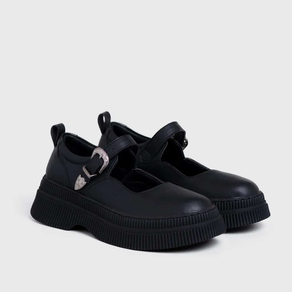 Adorableprojects - Nicia Platform Black - Mary Jane