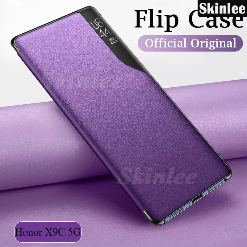 For Honor X9C case Flip Cover Smart View Holder Stand Phone Flip Cover For Honor X9C Phone casing Window Flip Leather cover