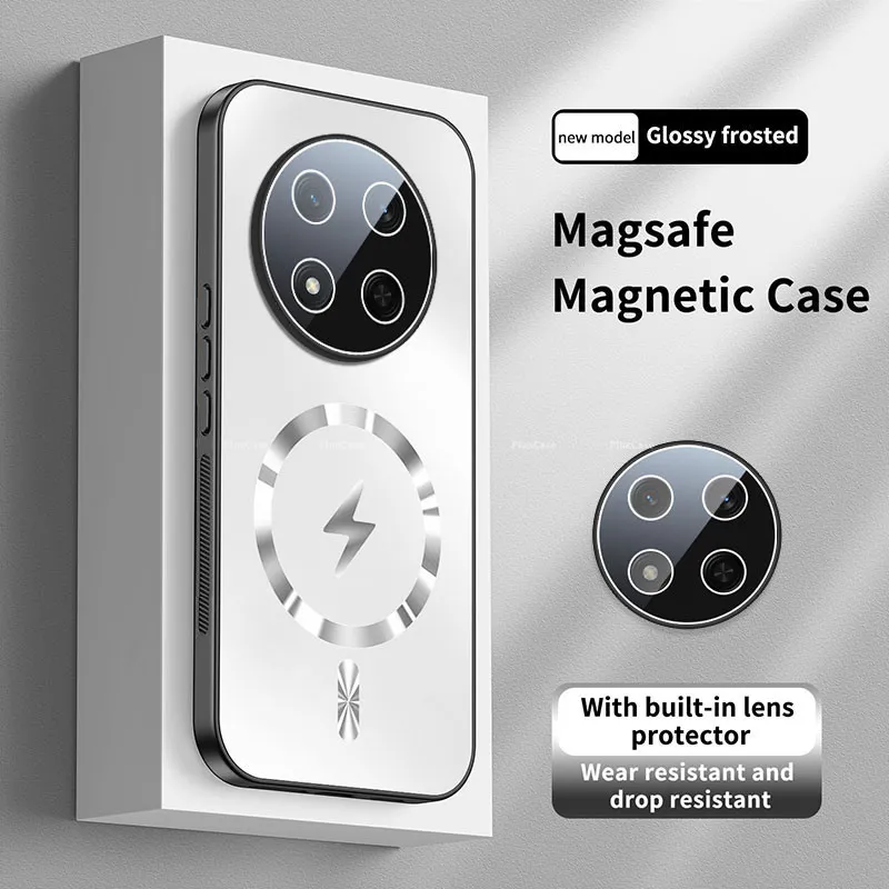 Casing HP HONOR X9D 5G X9C Smart X9B Magsafe Hard Casing Matte Phone cases Lens Protection Shock-absorbing Phone cases