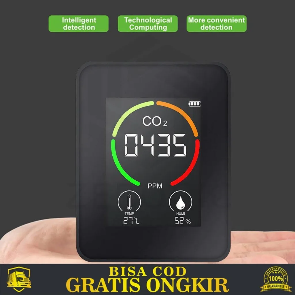 PERALATAN DETECTOR SENSOR PENGUKUR UDARA RUANGAN AIR QUALITY MONITOR