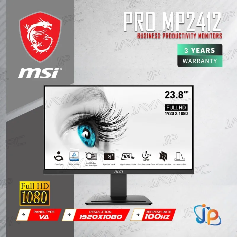 Monitor MSI LED PRO MP2412 - Full HD 24" Inch