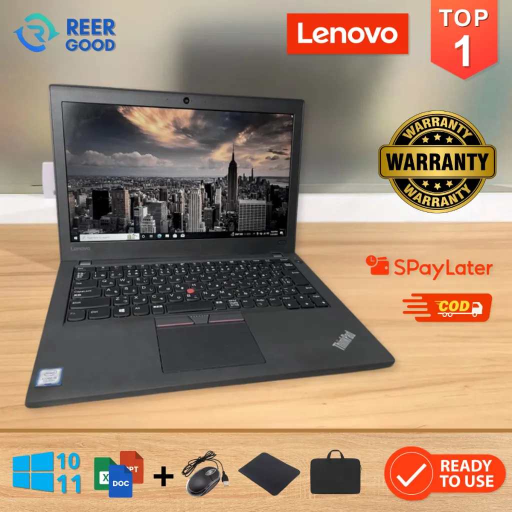 Laptop Lenovo Thinkpad X270 i5 Generasi 6 / i5 Generasi 7 / i7 Generasi 7 Second Berkualitas & Bergaransi