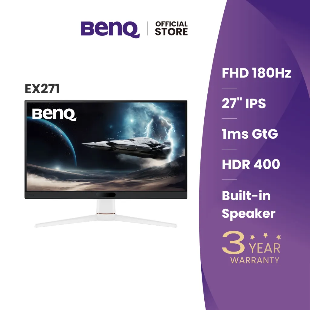 BenQ EX271 27-inch FHD 180Hz MOBIUZ Gaming Monitor