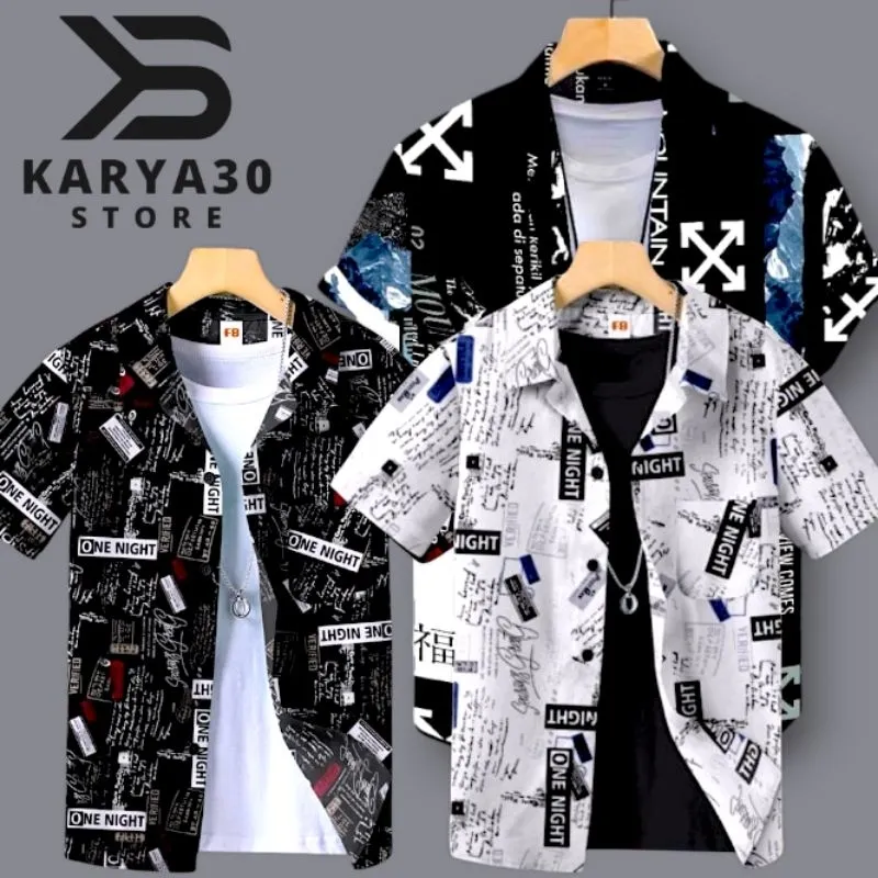 Kemeja Motif Pantai Pria Dan Wanita Lengan Pendek Kemeja Distro Surfing Motif Pantai Terbaru Kemeja Distro Motif Surfing Pria Terlengkap