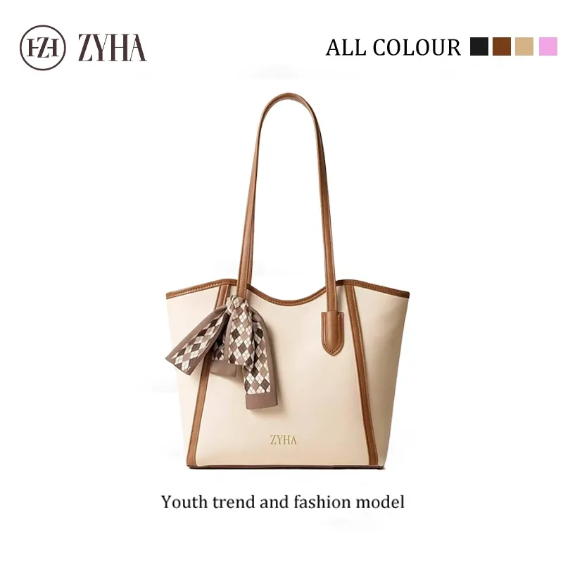 ZYHA | Hanna - Tas Fashion Korea Wanita - Totebag / Shoulder Bag Wanita | Tas Kerja & Kuliah