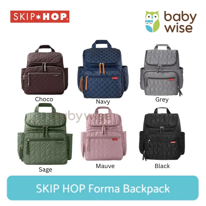 SKIP HOP Skiphop Forma Backpack - Diaper Bag | Diaperbag | Tas Perlengkapan Bayi | Tas Multifungsi