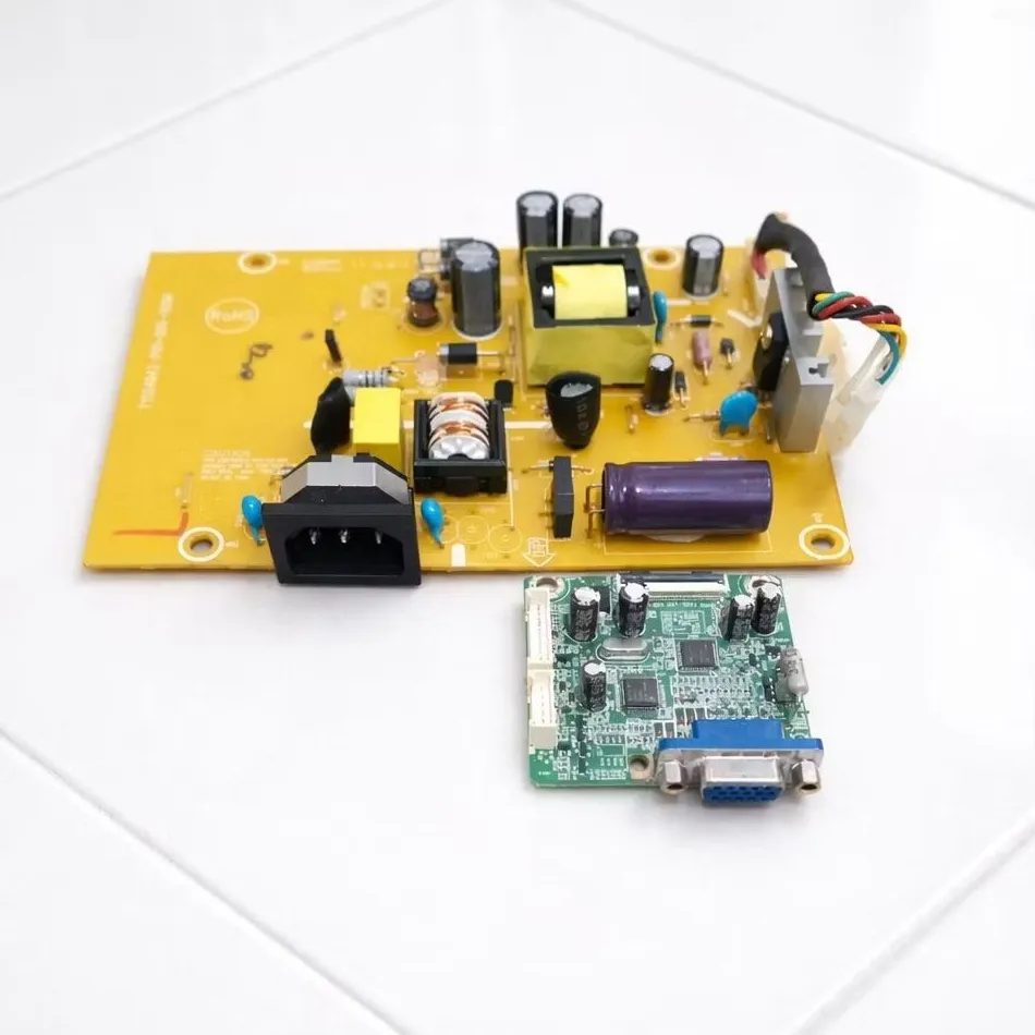 Motherboard dan power supply monitor Benq G615HDPL