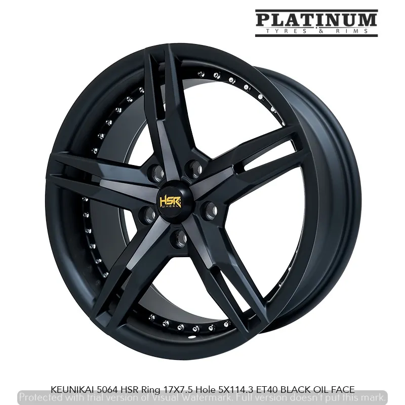 VELG HSR KEUNIKAI RING17 LOBANG 5 VELG MOBIL XPANDER TERIOS RUSH INNOVA ALMAZ HRV BRV CRV