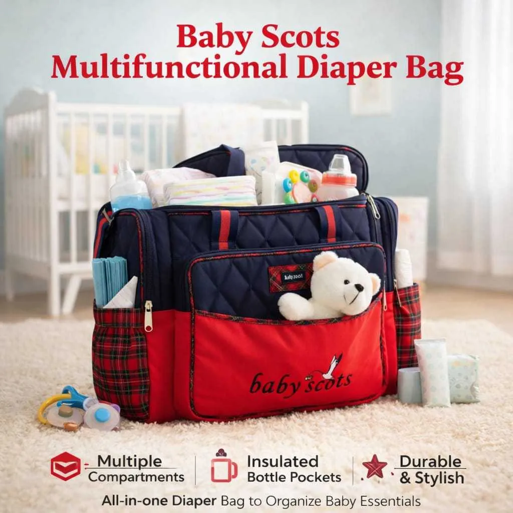 BABY SCOTS Tas Besar / Tas Medium / Tas Kecil / Tas Popok / Diapers Bag