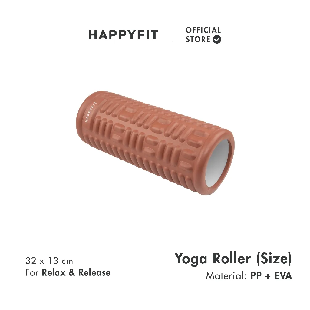 HAPPYFIT - Yoga Roller / Foam Roller Yoga Massage