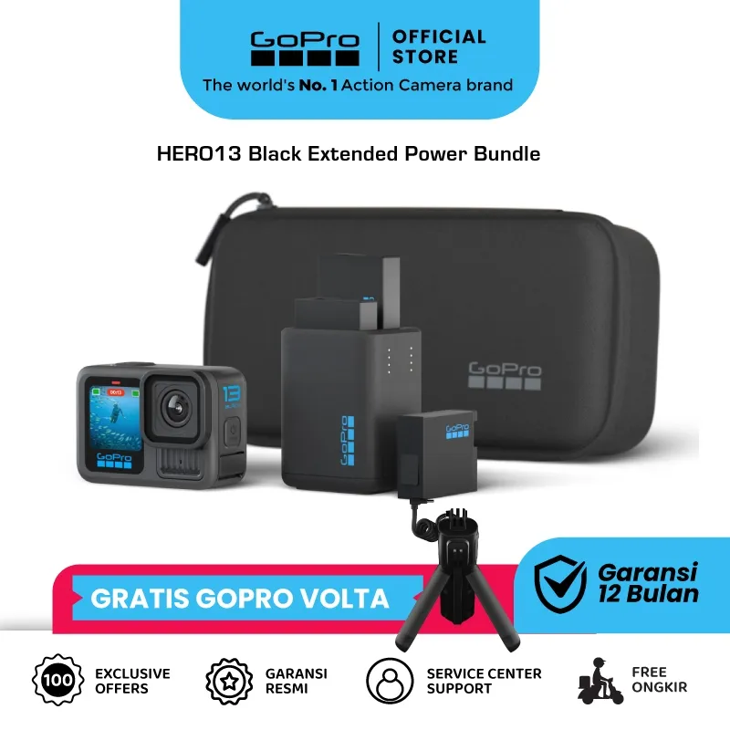 GoPro HERO13 Black Extended Power Bundle