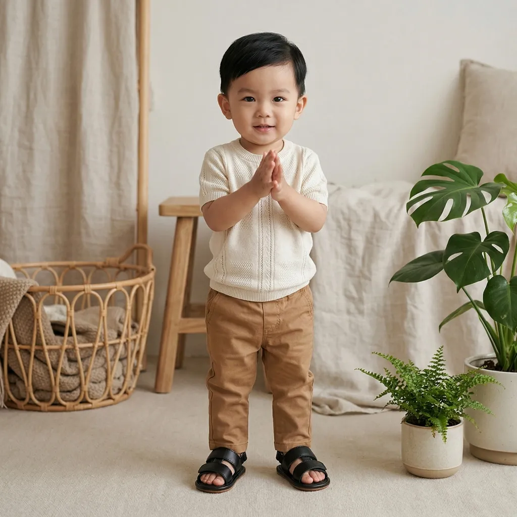 Tamagoo Steve |  Sandal Bayi Laki-laki Prewalker Flat Shoes