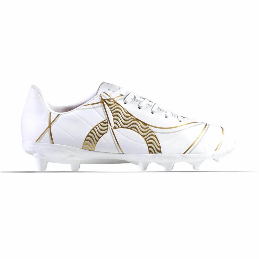 Ortuseight Sepatu Sepak Bola Zenith FG White Gold