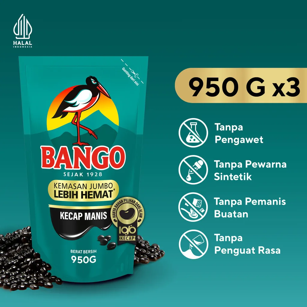 BANGO MANIS 950GR - Menu Buka Puasa Masak Semur Daging Scrambled Egg x3