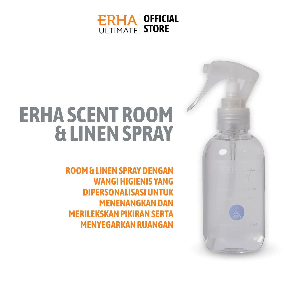 ERHA Scent Room & Linen Spray 150 ml - Pengharum Ruangan dan Pakaian