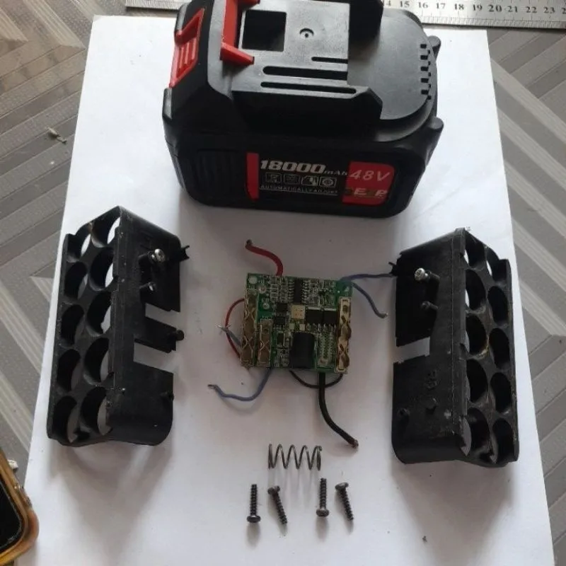 casing batrai impack 10 cell berikut BMS
